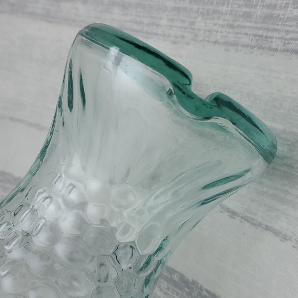 Antique Glass Fish Bottle Modelle Depose 70mm Blue Green Color - Picture 3 of 15